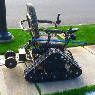 Just one piece of equipment we utilize getting wounded #vets out #hunting. If u want to come #hunt with #BandedBrigadeOutdoors visit our website at Bandedbrigadeoutdoors.org. #veterans #woundedvets #hunting