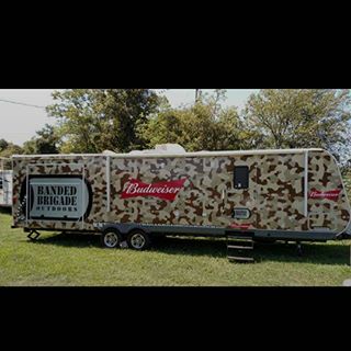 The NEW #BandedBrigadeOutdoors Mobile Hunting Camp!!! #hunting