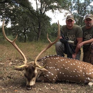 Another awesome hunt with some awesome veterans!! #bandedbrigadeoutdoors #BandedBrigade #axisdeer #hunting